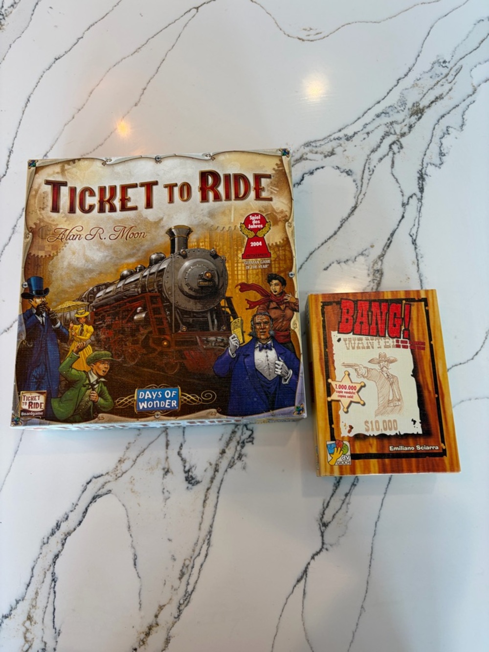 2 WESTERN THEMED GAMES IN NEW CONDITION.All Pieces Includes.